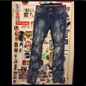Underated UK Acid wash jeans